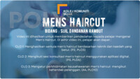 VIDEO PDP KOLEJ KOMUNITI MUAR 2025 - MEN'S HAIRCUT