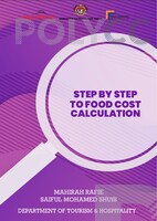 EBOOK STEP BY STEP TO FOOD COST CALCULATION