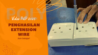 Video PdP : PENGHASILAN EXTENSION WIRE