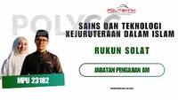 Video PdP AI - MPU23182 Sains Dan Teknologi Kejuruteraan Dalam Islam | Rukun Solat