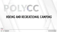 VIDEO PDP: HIKING & RECREATIONAL CAMPING