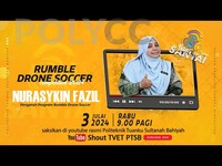 EDUCAST Bual Santai @PTSB Episod 2 I Nurasykin Binti Fazil I Pengarah Program I Rumble Drone Soccer 2024