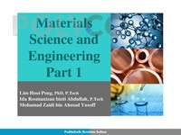 MATERIALS SCIENCE AND ENGINEERING