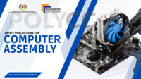 VIDEO PDP - SAFETY PRECAUTIONS FOR COMPUTER ASSEMBLY