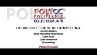 Video AI- Social Networking Ethical Issues (AI Version)