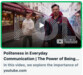 Video AI-Enquiring Politely