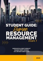 STUDENT GUIDE: HUMAN RESOURCE MANAGEMENT VOLUME 1