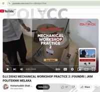 VIDEO PDP - MECHANICAL WORKSHOP PRACTICE 2 | FOUNDRI