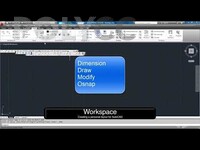 POLIMOOC: AUTOCAD - THE WORKSPACE