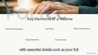 VIdeo PdP - What is a Visume?