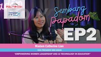 Sembang Papadom EP2 | Catherine Lian | Impak AI dalam pendidikan | Peranan wanita dalam IT & AI
