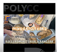 Video PdP Penghasilan Mixed Fruit Cake