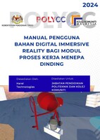 MANUAL PENGGUNA VR POLYCC- MODUL PROSES KERJA MENEPA DINDING