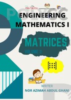 ENGINEERING MATHEMATIC 1: MATRICES VOLUME 2