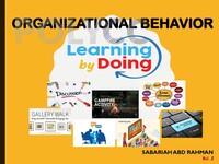 EBOOK ORGANIZATIONAL BEHAVIOR : LEARNING BY DOING. VOL. 1