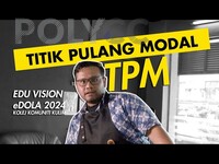 VIDEO PDP- TITIK PULANG MODAL TPM