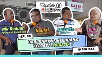 EDUCAST POLISAS - Sepatah Dua EP6 | Dari kampus ke bidang kerjaya logistik