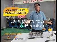 Video PdP - Crankshaft Measurment For Oil Clearance & Bending
