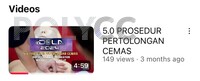 VIDEO PDP - PROSEDUR PERTOLONGAN CEMAS