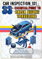 EBOOK PDP : CAR INSPECTION 101: 33 ESSENTIAL POINTS TO CHECK BEFORE TRAVELLING