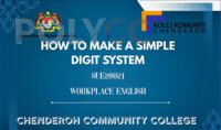 VIDEO PDP- HOW TO MAKE A SIMPLE DIGIT SYSTEM