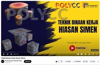 video pdp -Teknik Binaan Kerja Hiasan Simen