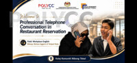 Video PdP: Professional Telephone Conversation in Restaurant Reservation: How to Reschedule Restaurant Reservation