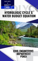 EBOOK - HIDROLOGI WATER BUDGET EQUATION WITH NOTES