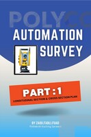 EBOOK AUTOMATION SURVEY PART 1, LONGITUDINAL SECTION & CROSS SECTION PLAN
