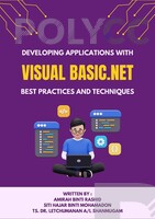 DEVELOPING APPLICATIONS WITH VISUAL BASIC.NET BEST PRACTICES AND TECHNIQUES