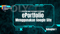Bahagian 1 e-portfolio: Pengenalan Google site