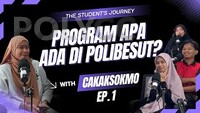 EDUCAST CAKAK SOKMO "KAT POLIBESUT ADA PROGRAM APA JE? BELAJAR APA JE?”
