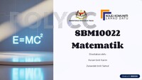 EBOOK SBM10022 MATEMATIK