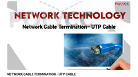 Video PdP - Network Cable Termination - UTP Cable