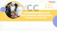 HOUSEKEEPING S.O.P. BED MAKING PROCEDURE DEMONSTRATION VIDEO