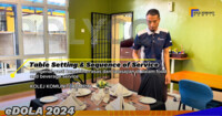 VIDEO PDP- BASIC FOOD & BEVERAGE: TABLE SETTING & SERVICE SEQUENCE