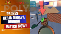 VR POLYCC VIDEO WALKTHROUGH MODULE PROSES KERJA MENEPA DINDING