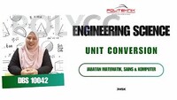 Video PdP - DBS10042 Engineering Science | Unit Conversion