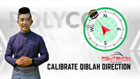 VIDEO PDP AI CALIBRATE QIBLAH DIRECTION