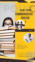 EBOOK DUE 10112 COMMUNICATIVE ENGLISH 1