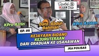 EDUCAST POLISAS -Sepatah Dua EP5 | Kejayaan Bidang Kejuruteraan: Dari Graduan Ke Usahawan