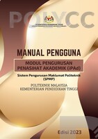 Manual Pengguna Modul Pengurusan Penasihat Akademik (iPAd) Sistem Pengurusan Maklumat Politeknik (SPMP) Politeknik Malaysia Edisi 2023